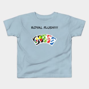 Mistitled Royal Flush Kids T-Shirt